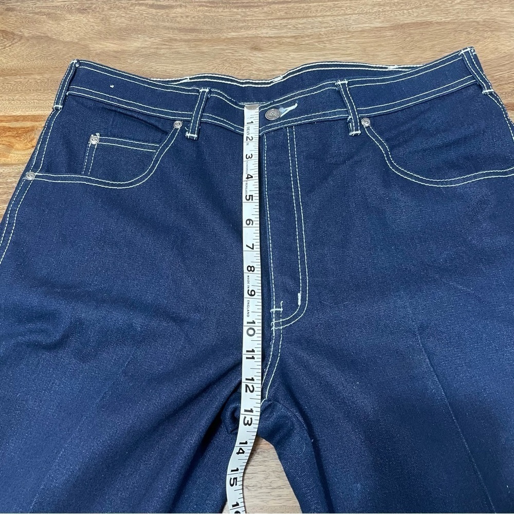 Sheplers Dark Blue Rodeo Jeans‎ sz 38 High Rise Mini Bootcut American Eagle - Picture 10 of 12